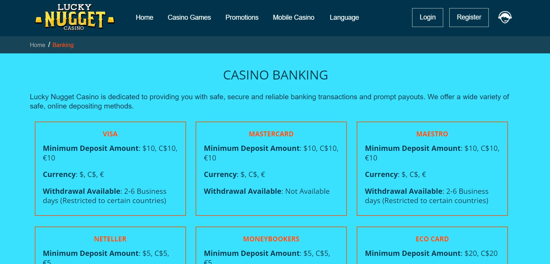 Lucky Nugget Casino