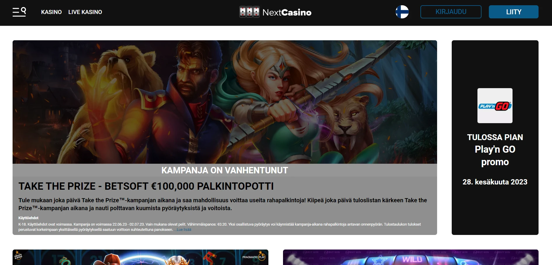 Next Casino Screenshot