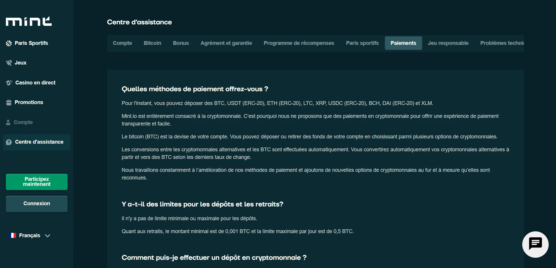No Limit Casino Screenshot