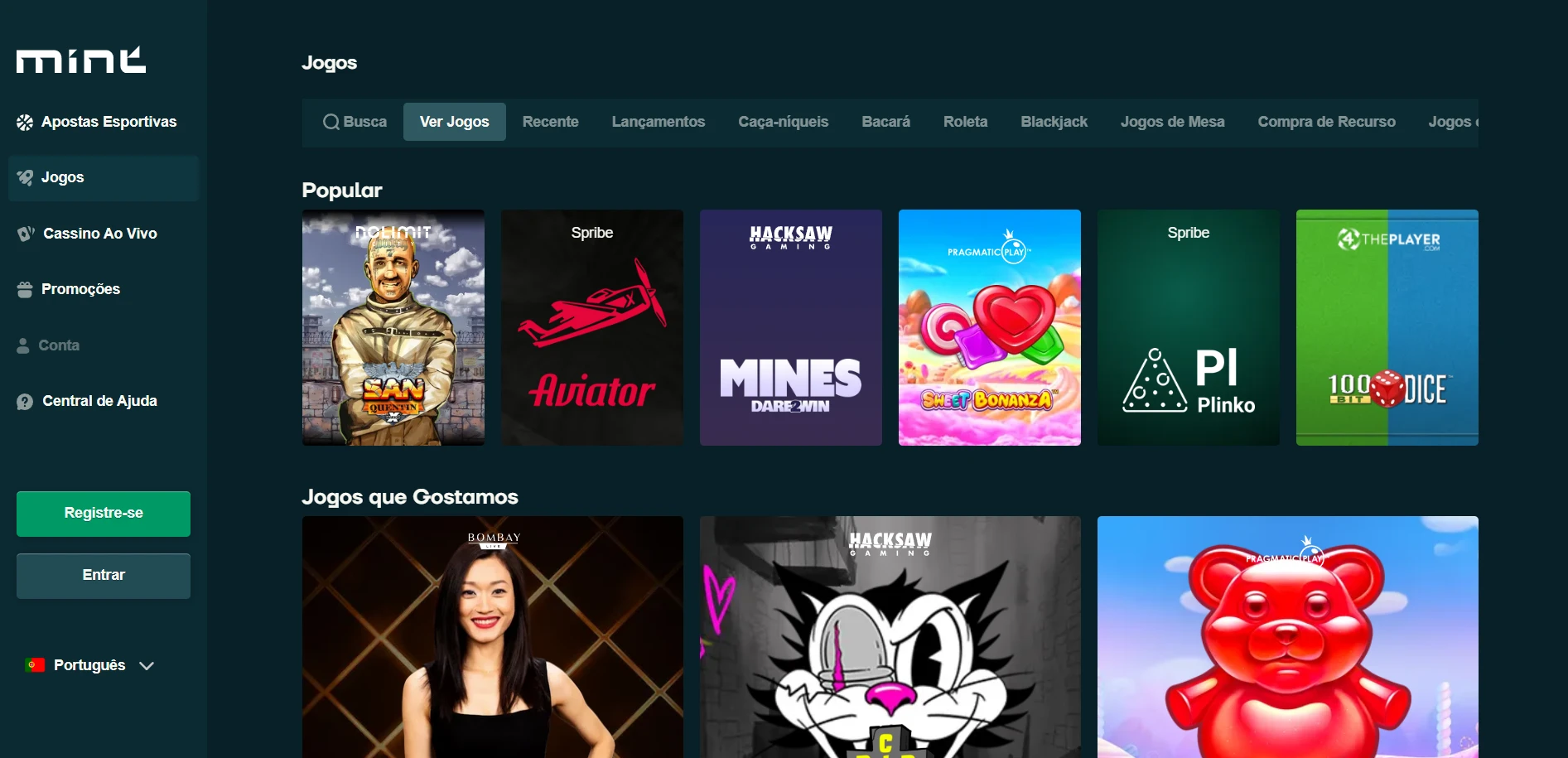 No Limit Casino Screenshot