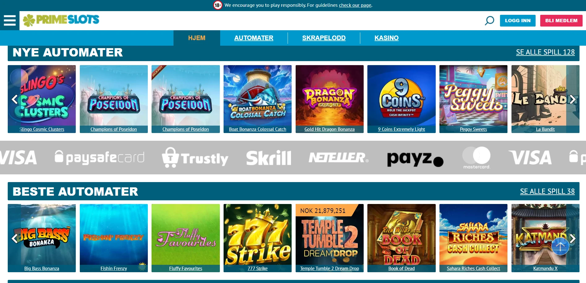 Prime Slots Screenshot