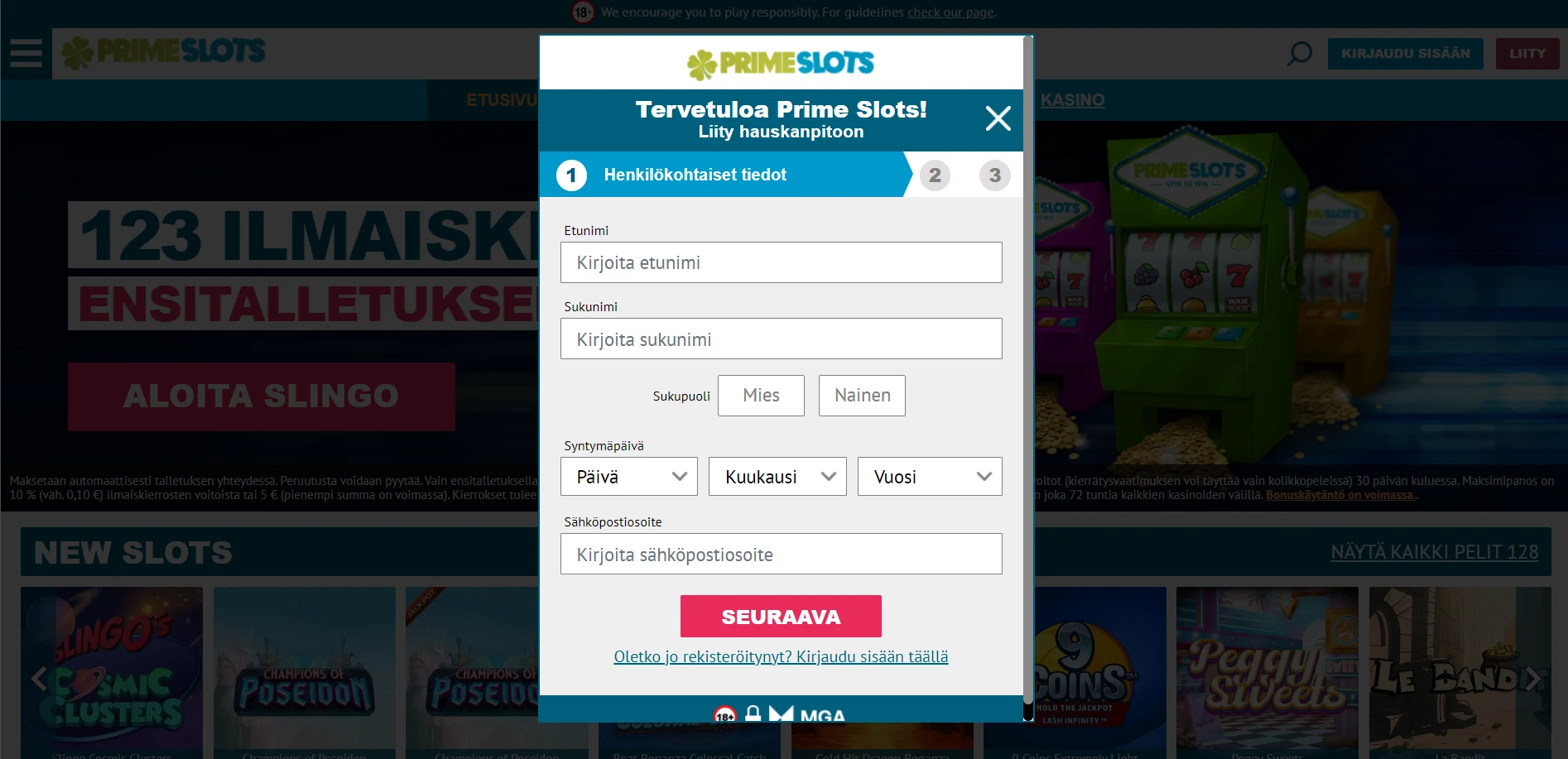 Prime Slots Screenshot