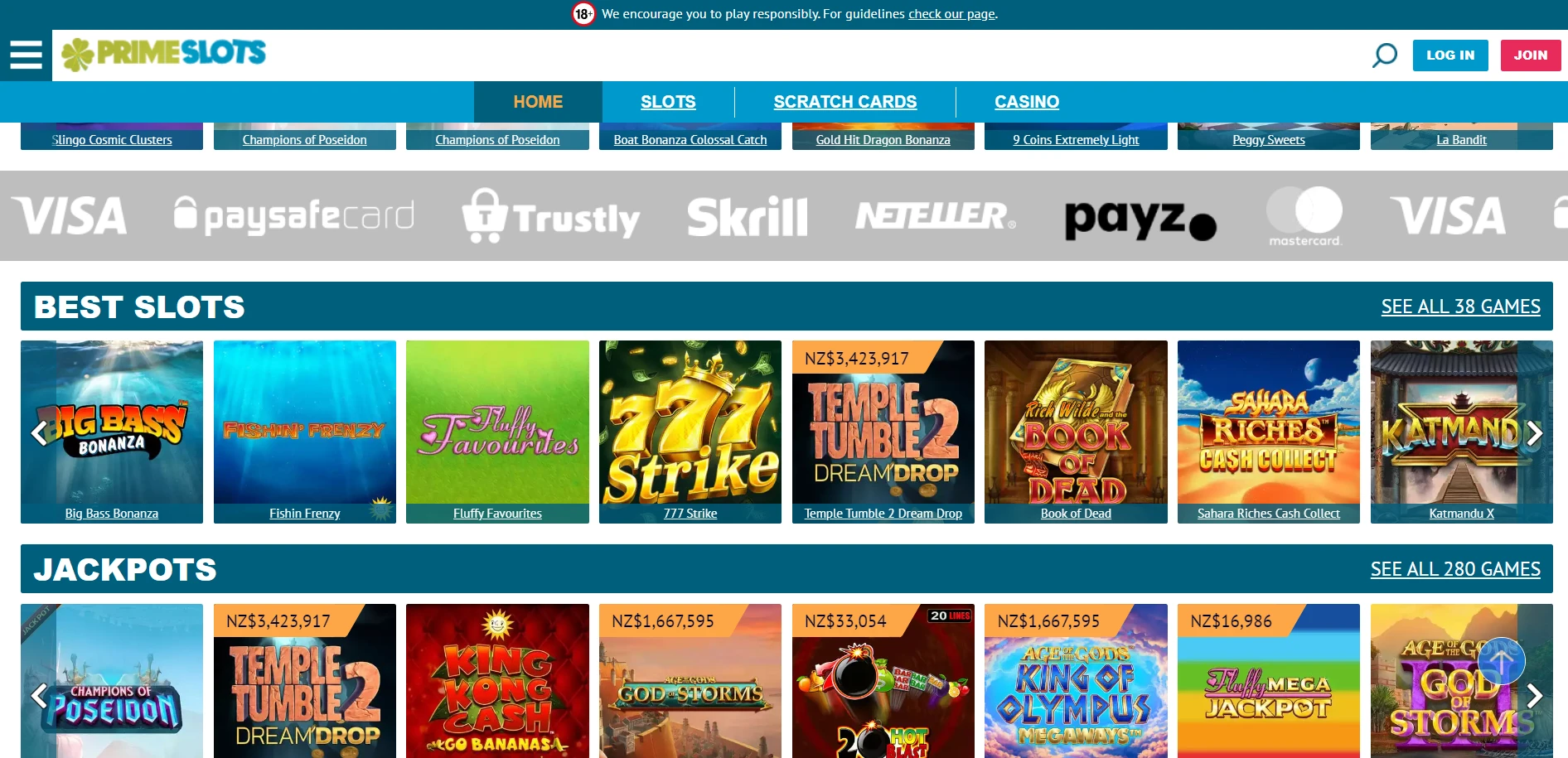 Prime Slots Screenshot