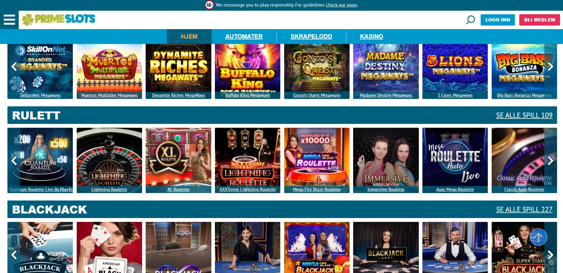 Prime Slots Screenshot