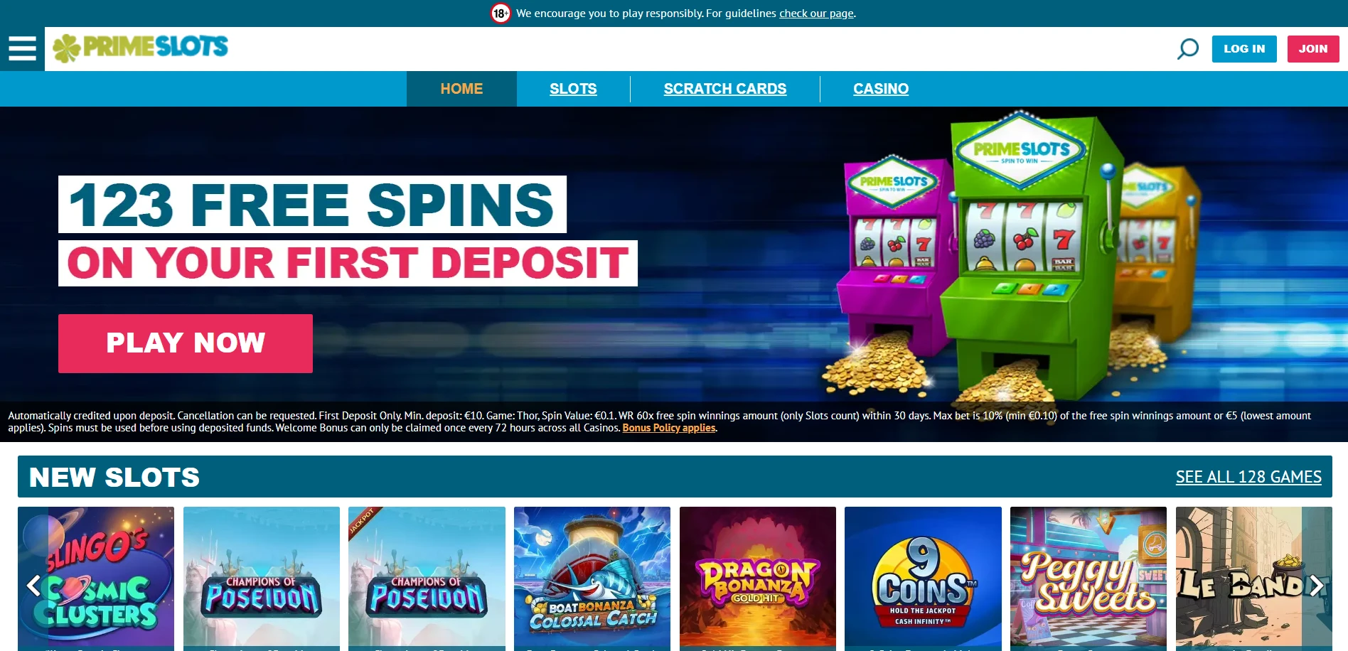 Prime Slots Screenshot