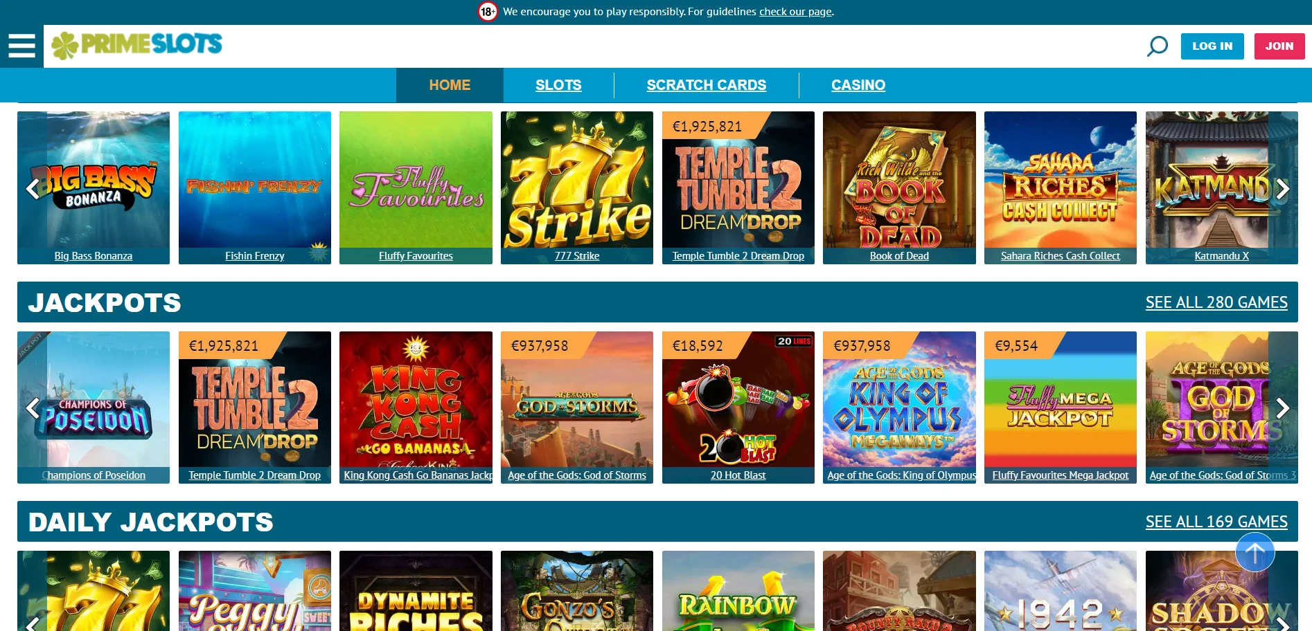 Prime Slots Screenshot