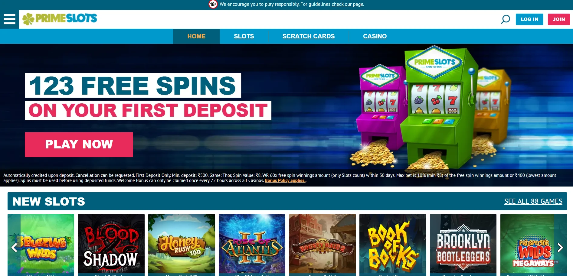 Prime Slots Screenshot