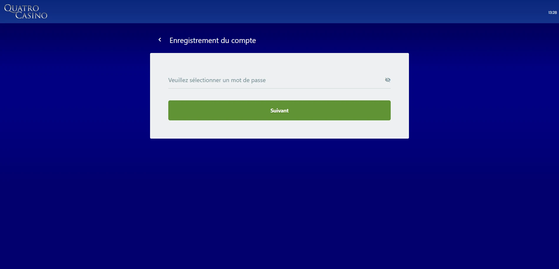 Quatro Casino Screenshot