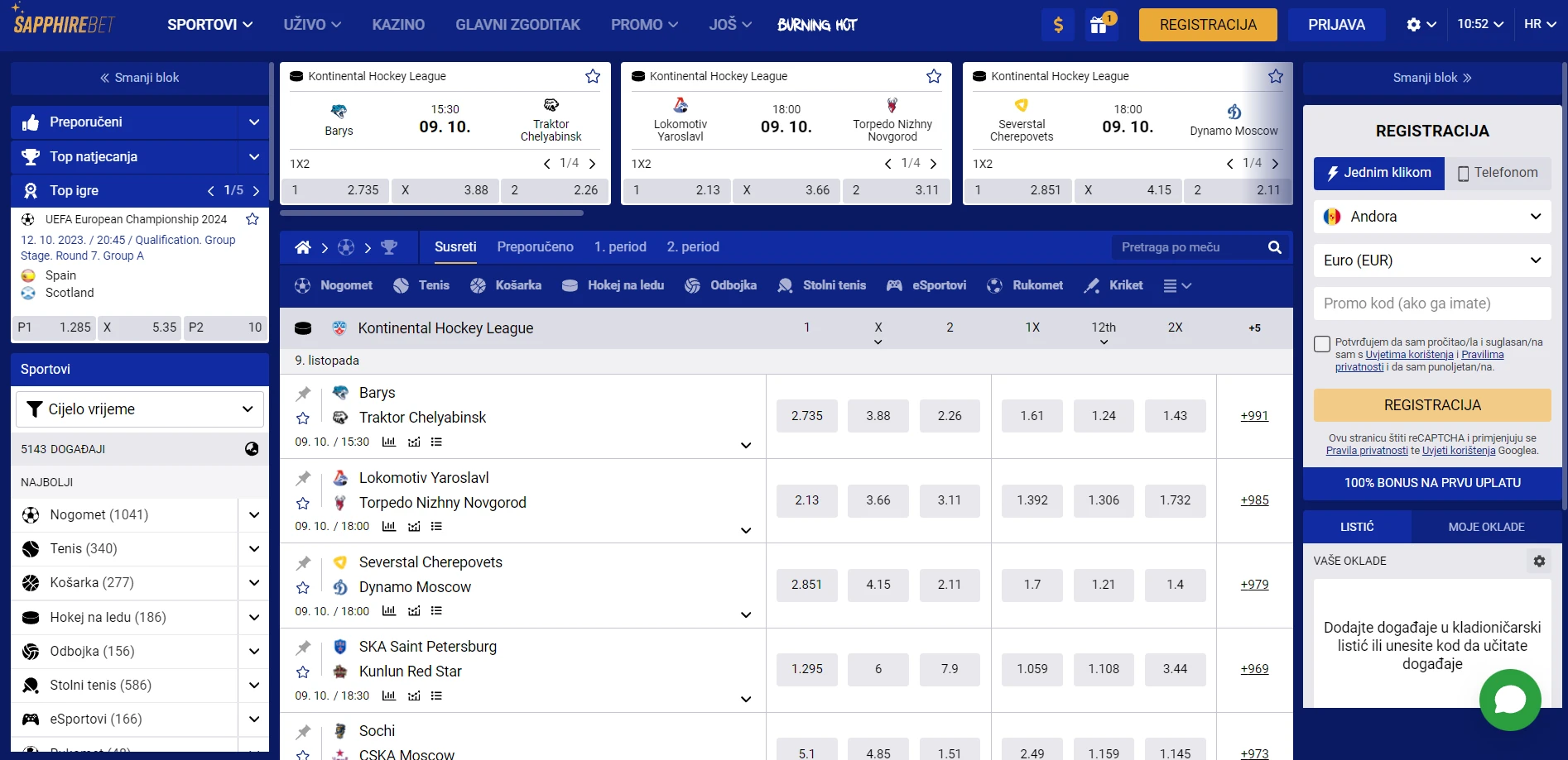 SapphireBet Casino