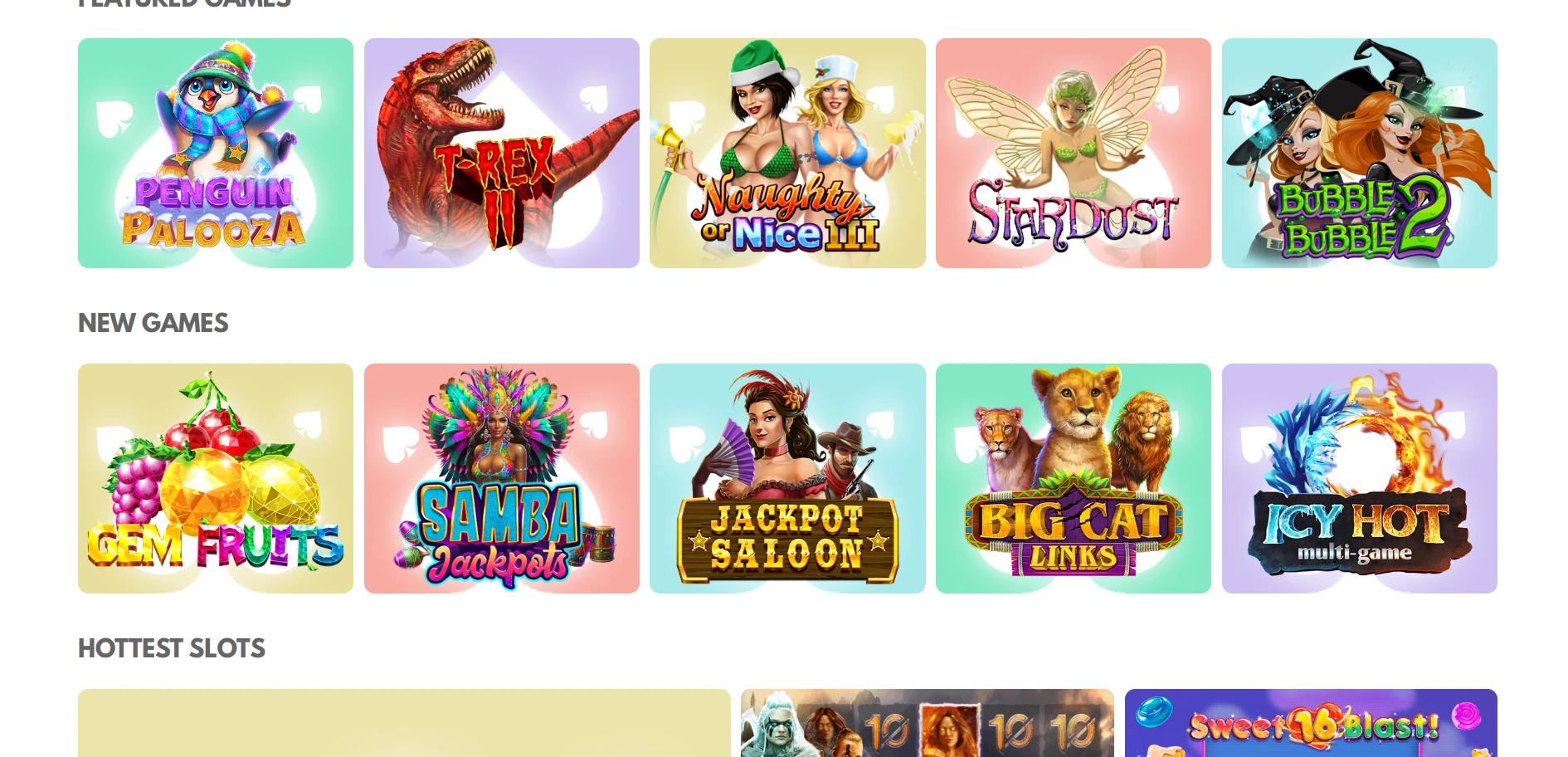 Silver Oak Casino Screenshot