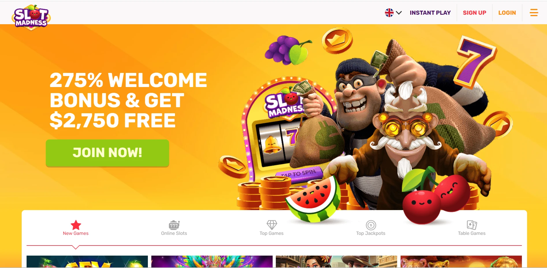 Slot Madness Screenshot