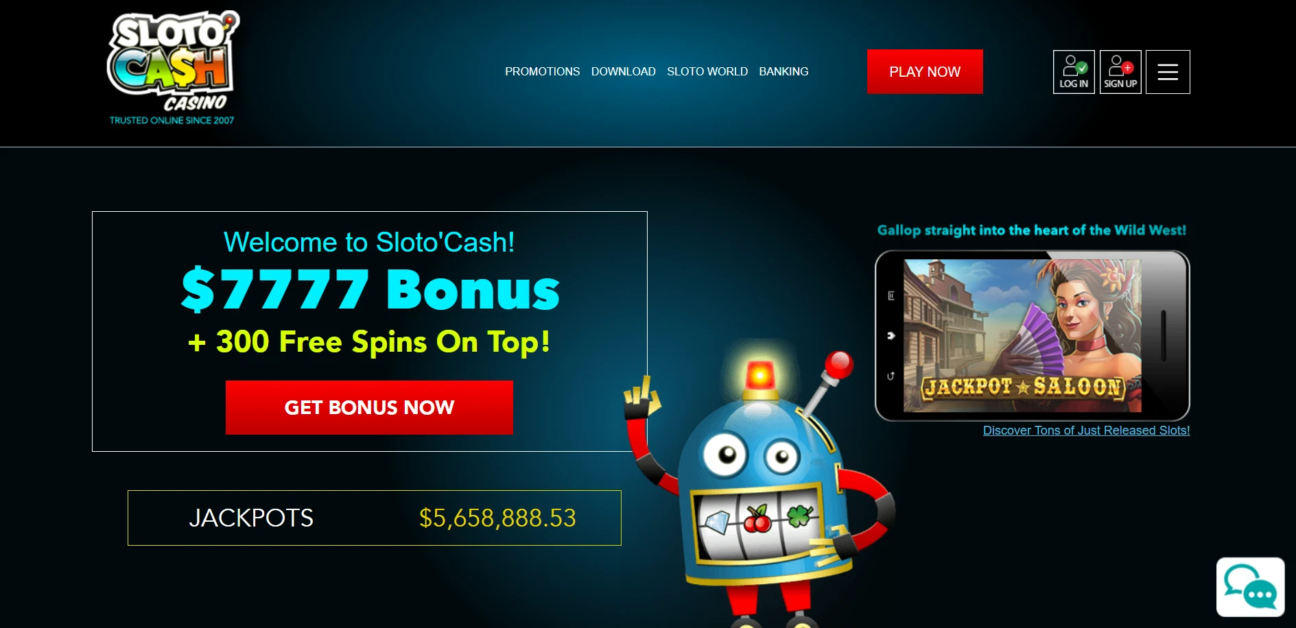 SlotoCash Casino Screenshot