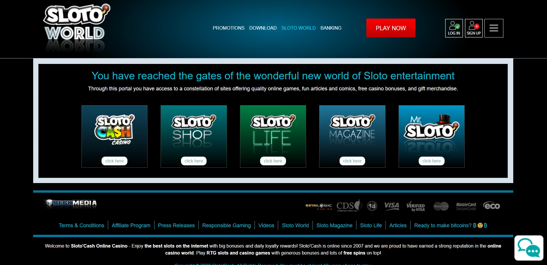 SlotoCash Casino Screenshot