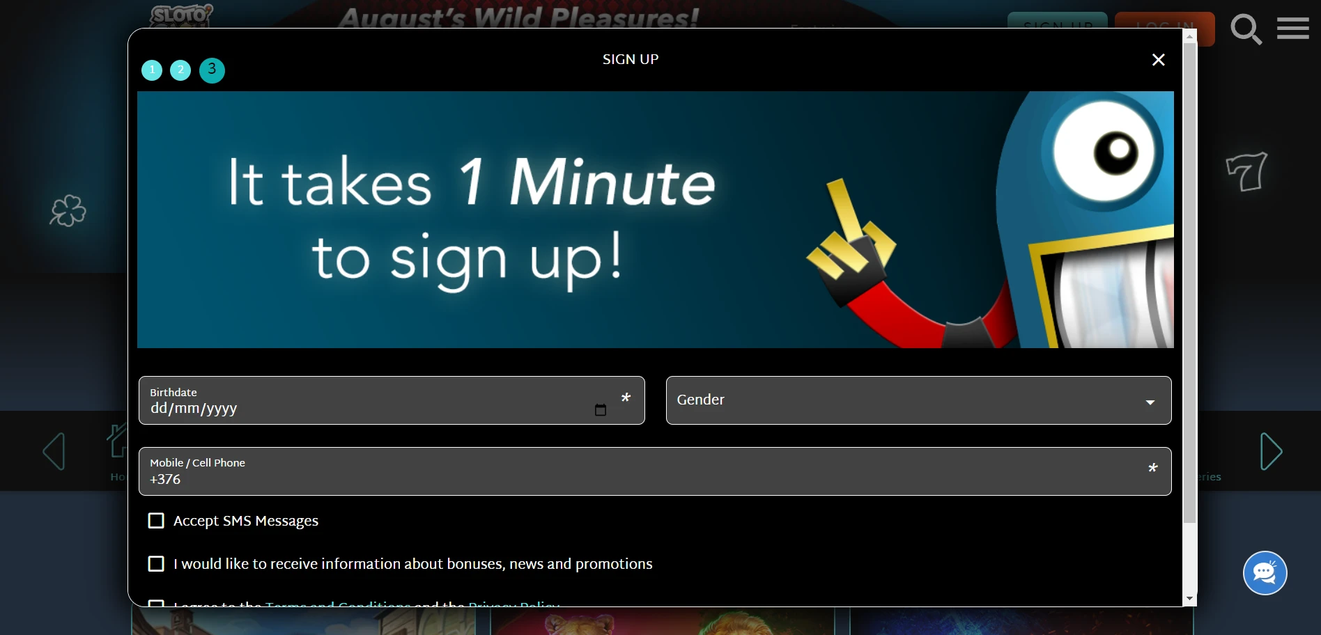 SlotoCash Casino Screenshot