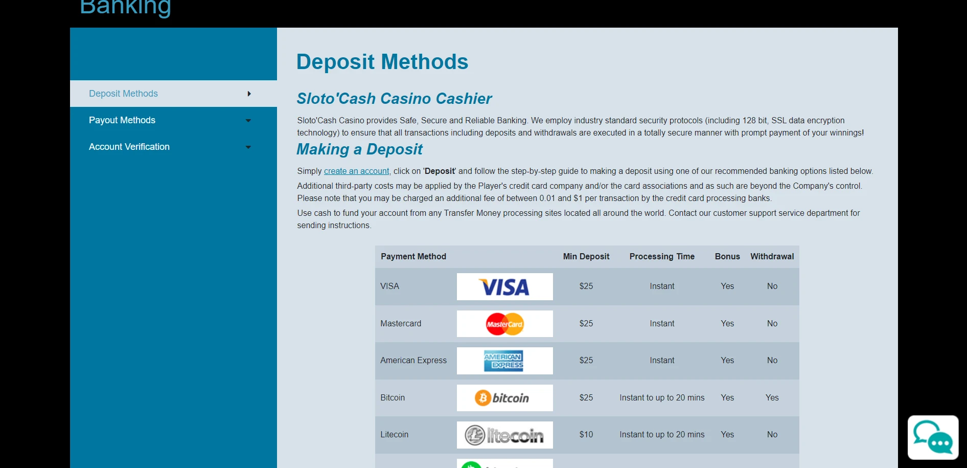 SlotoCash Casino Screenshot