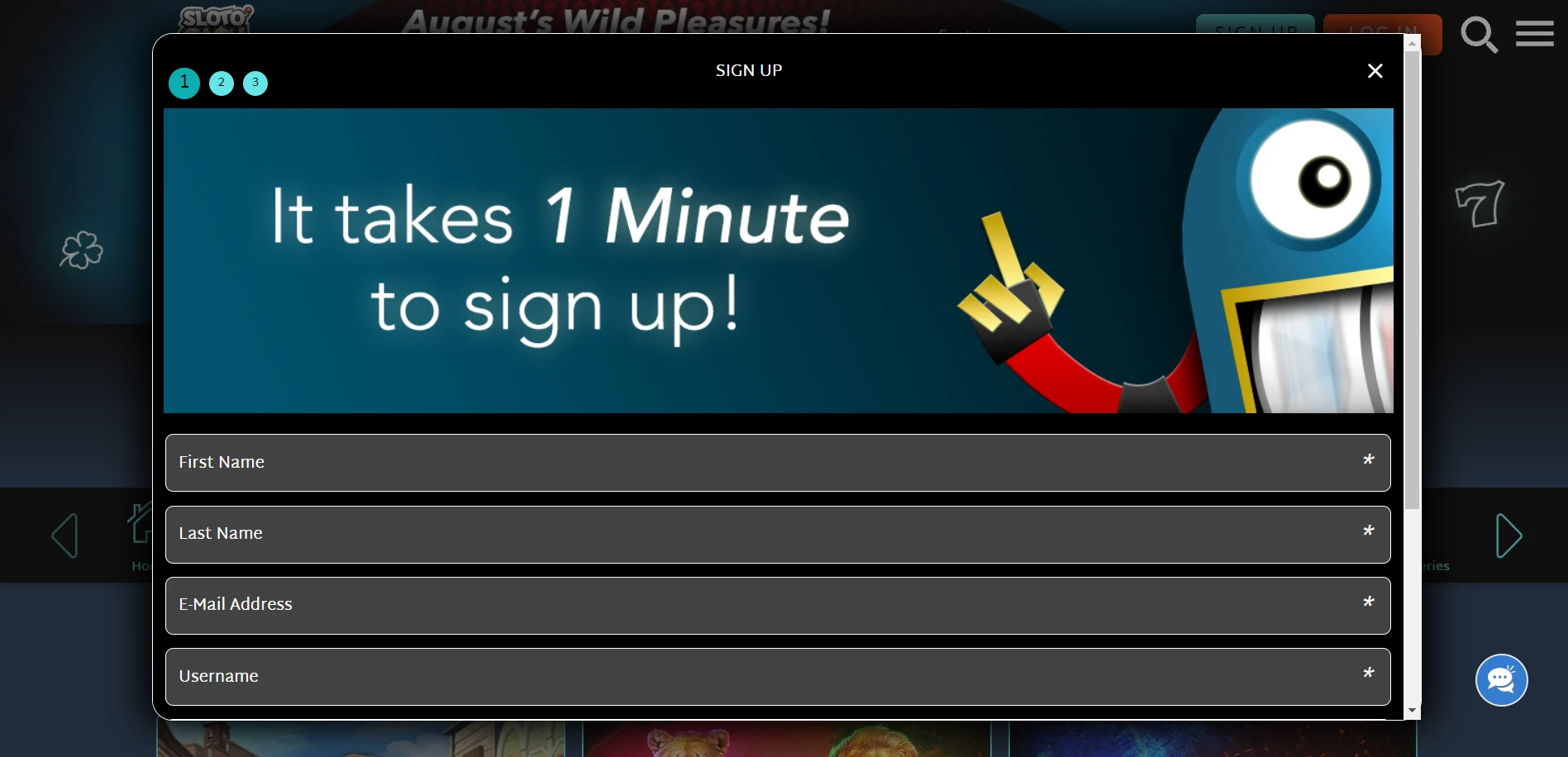 SlotoCash Casino Screenshot