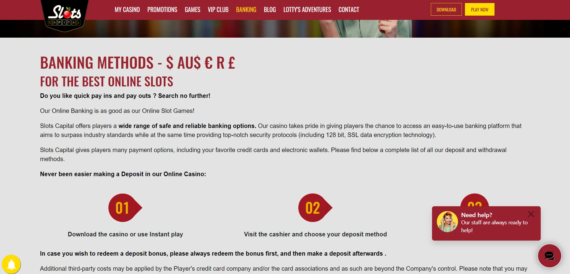 Slots Capital Casino Screenshot