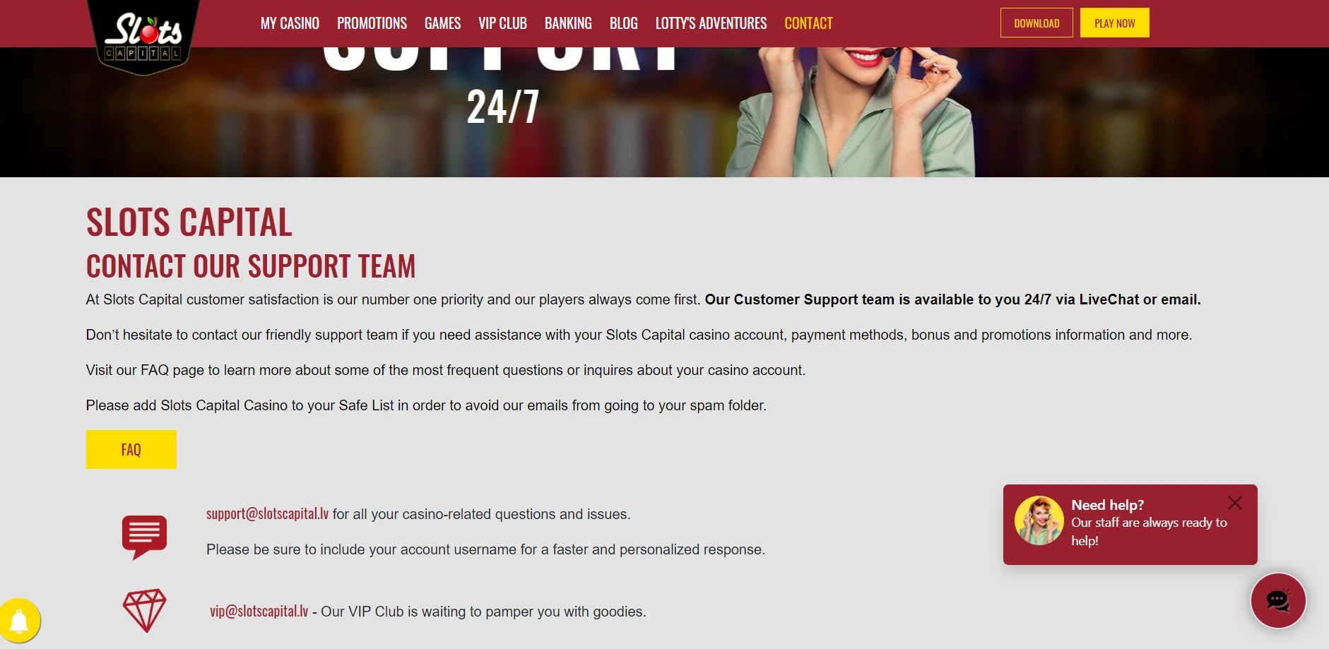 Slots Capital Casino Screenshot