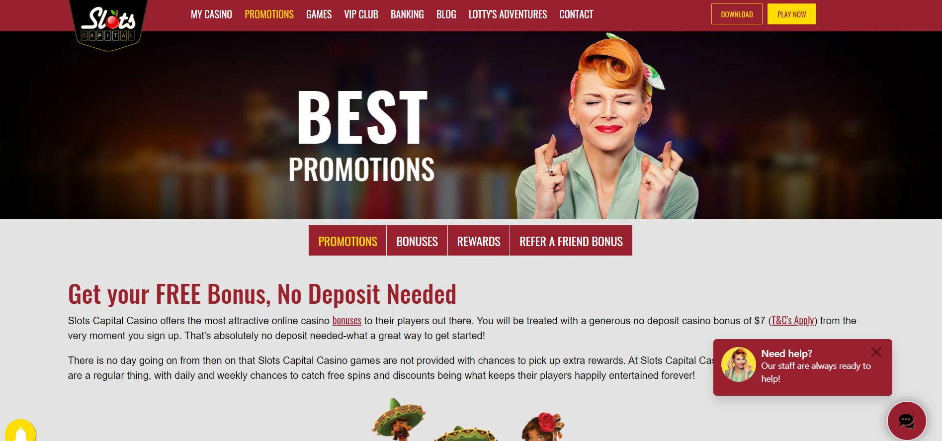 Slots Capital Casino Screenshot