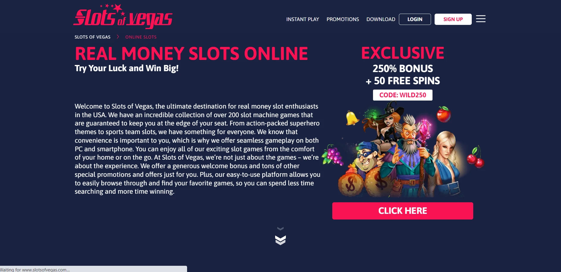 Slots of Vegas Screenshot