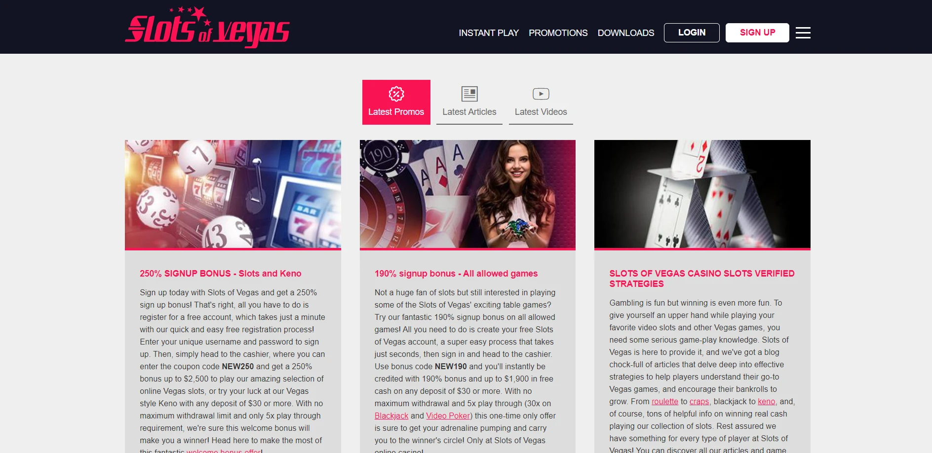 Slots of Vegas Screenshot
