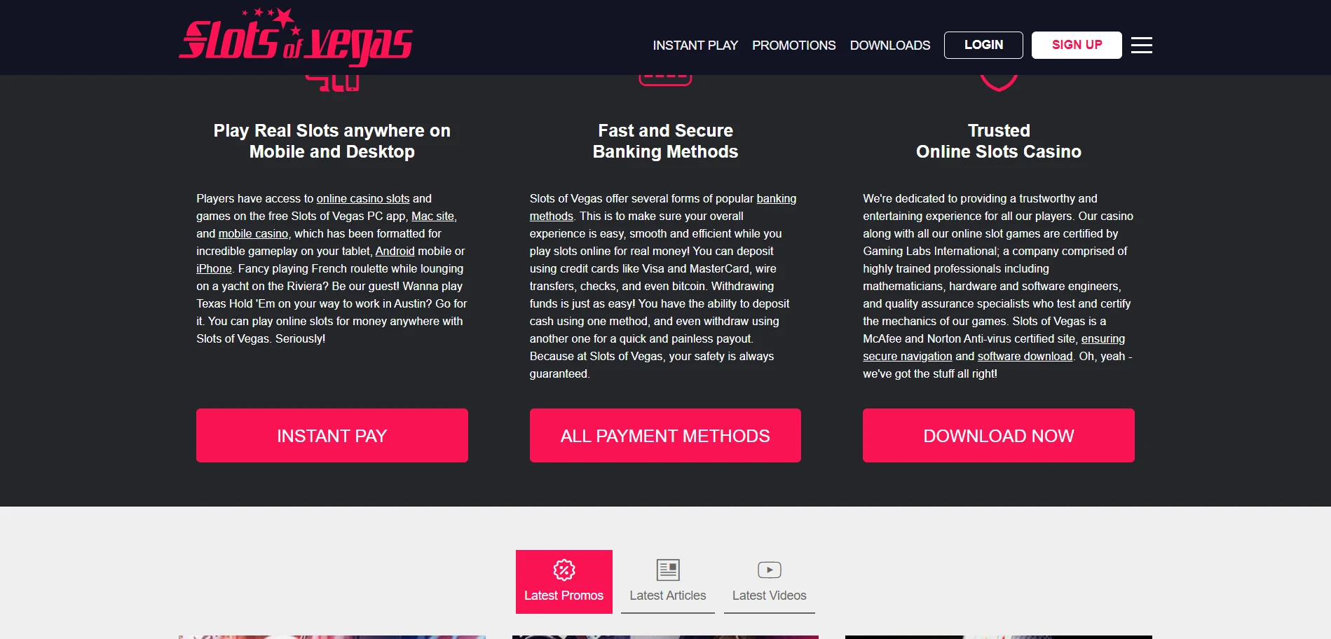 Slots of Vegas Screenshot