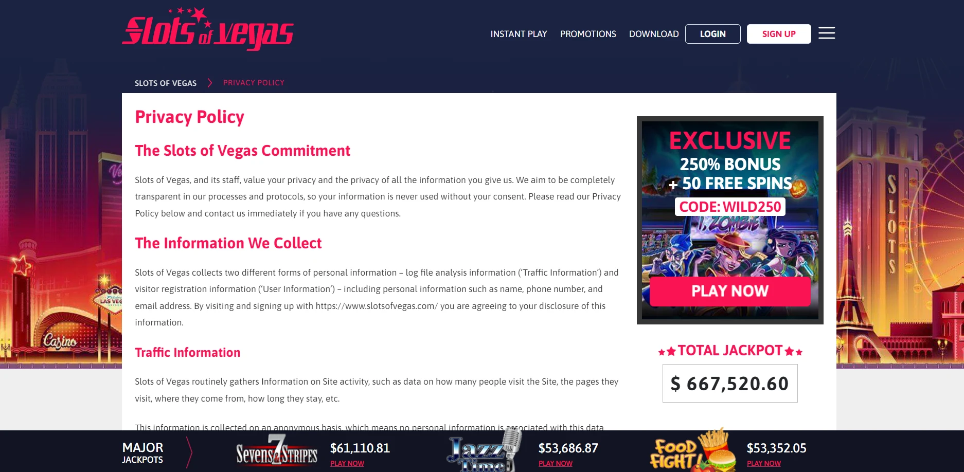 Slots of Vegas Screenshot