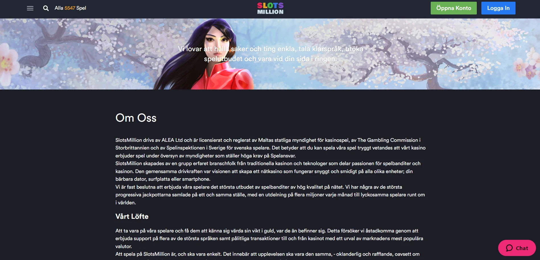 SlotsMillion Casino Screenshot