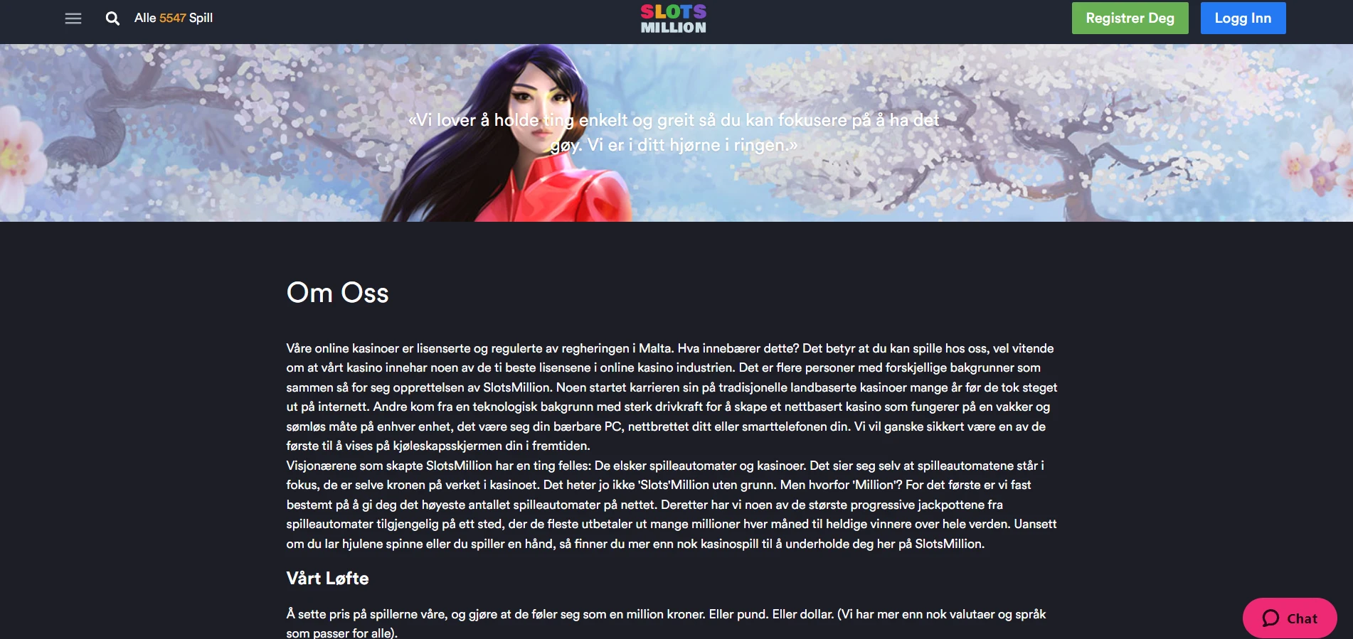 SlotsMillion Casino Screenshot