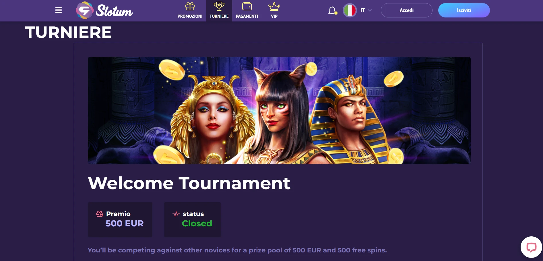 Slotum Casino Screenshot