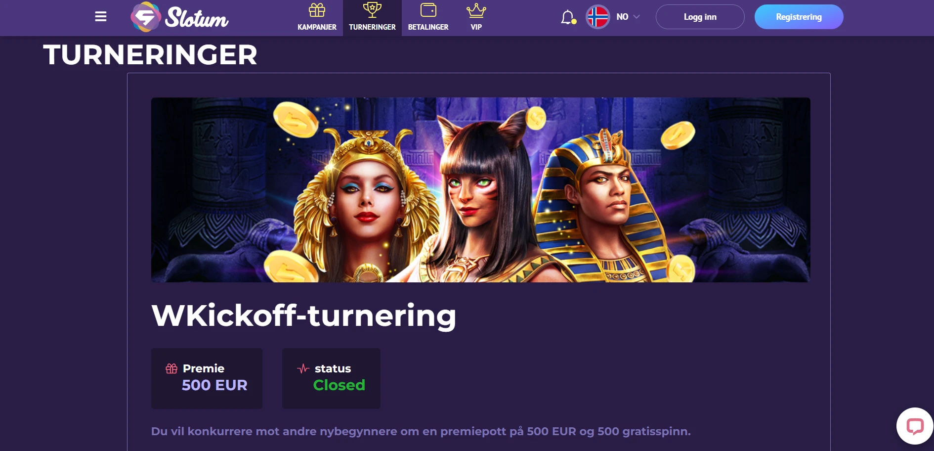 Slotum Casino Screenshot