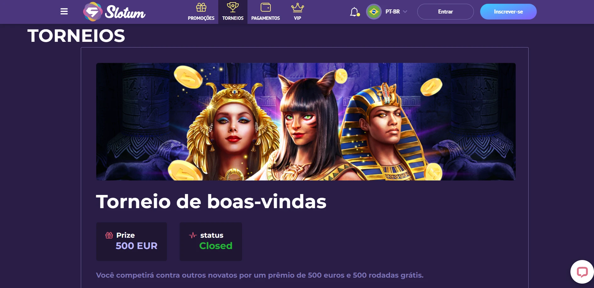 Slotum Casino Screenshot