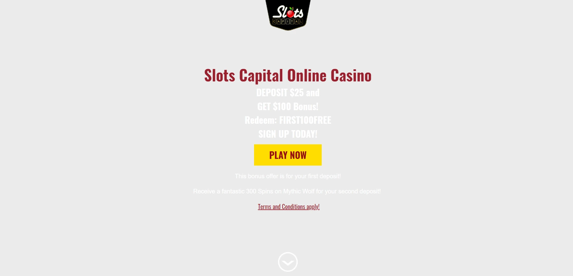 Spartan Slots Casino Screenshot