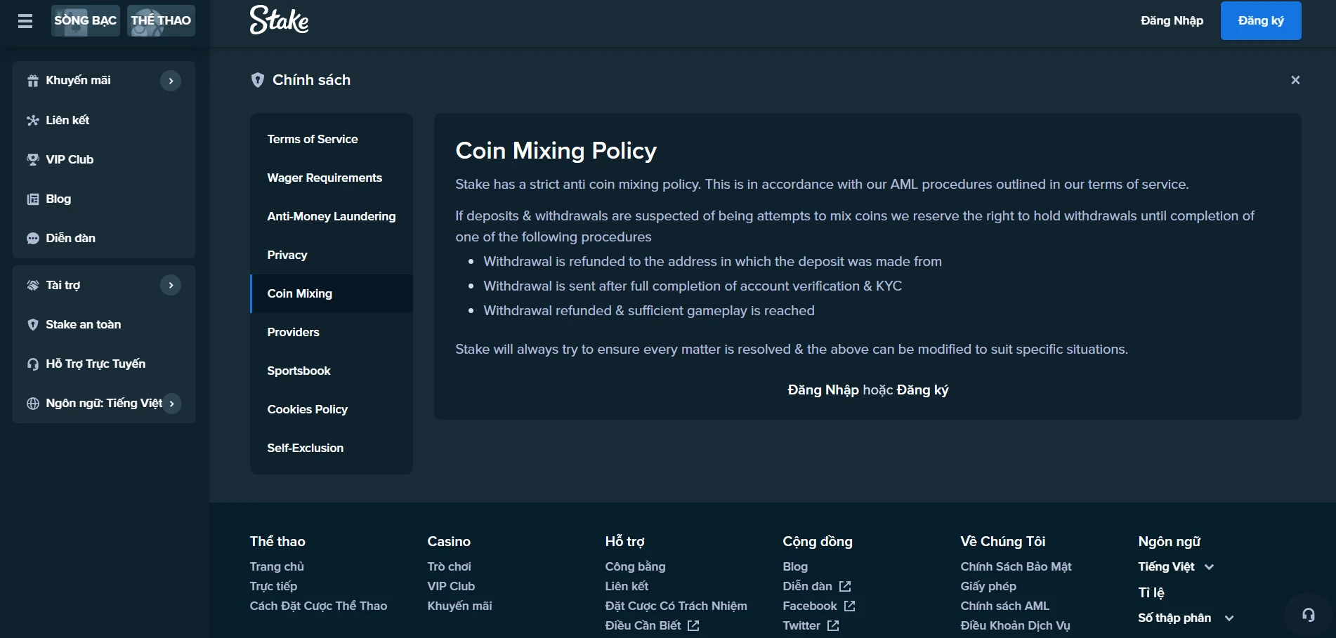 Stake Casino Screenshot