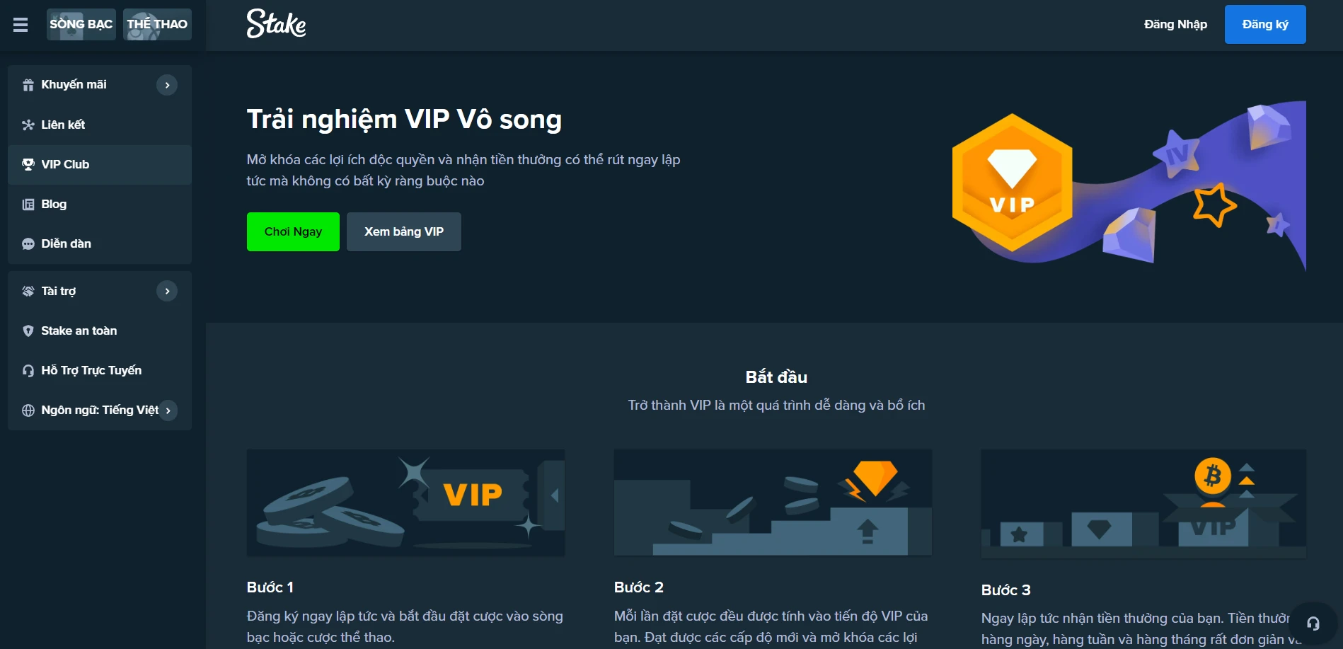 Stake Casino Screenshot