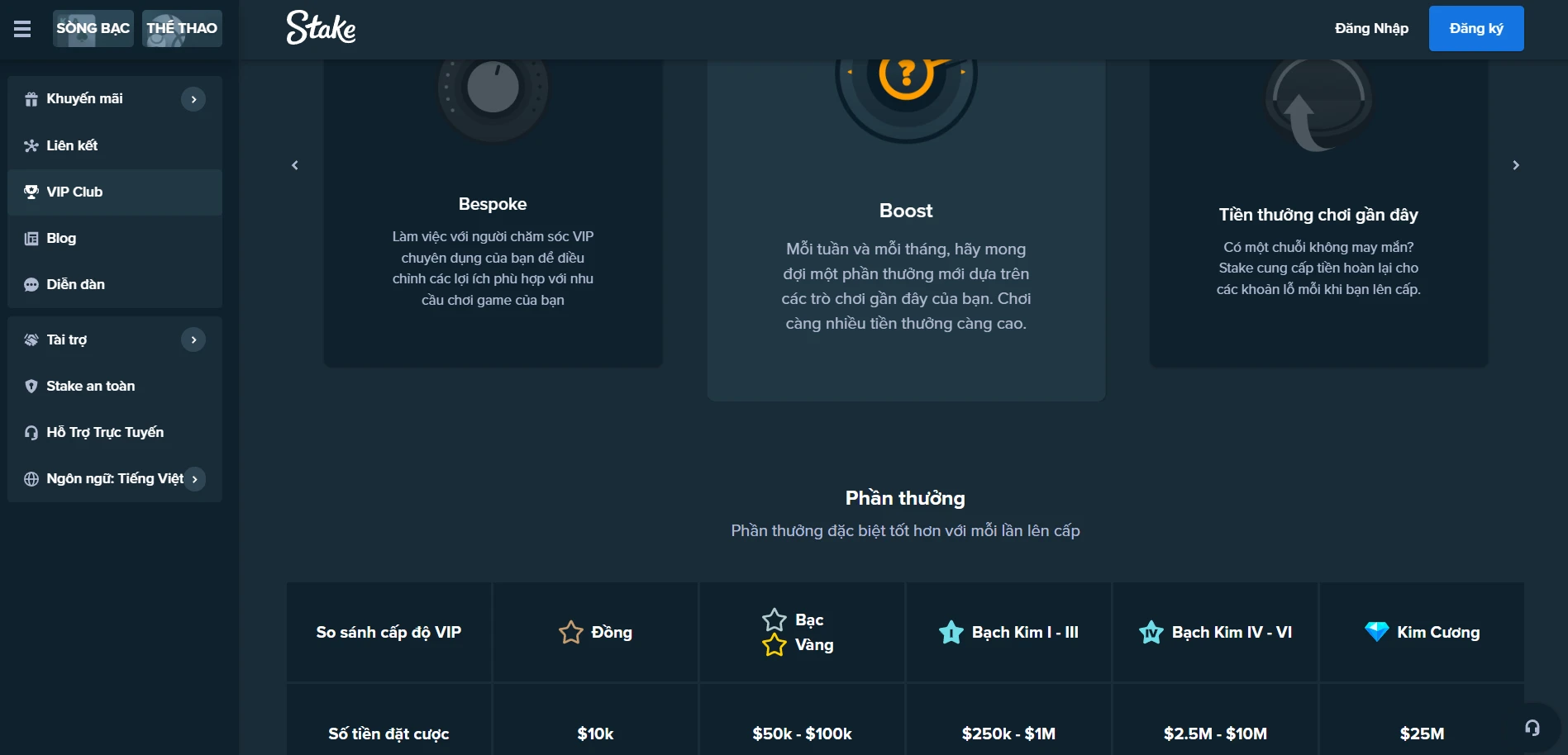 Stake Casino Screenshot