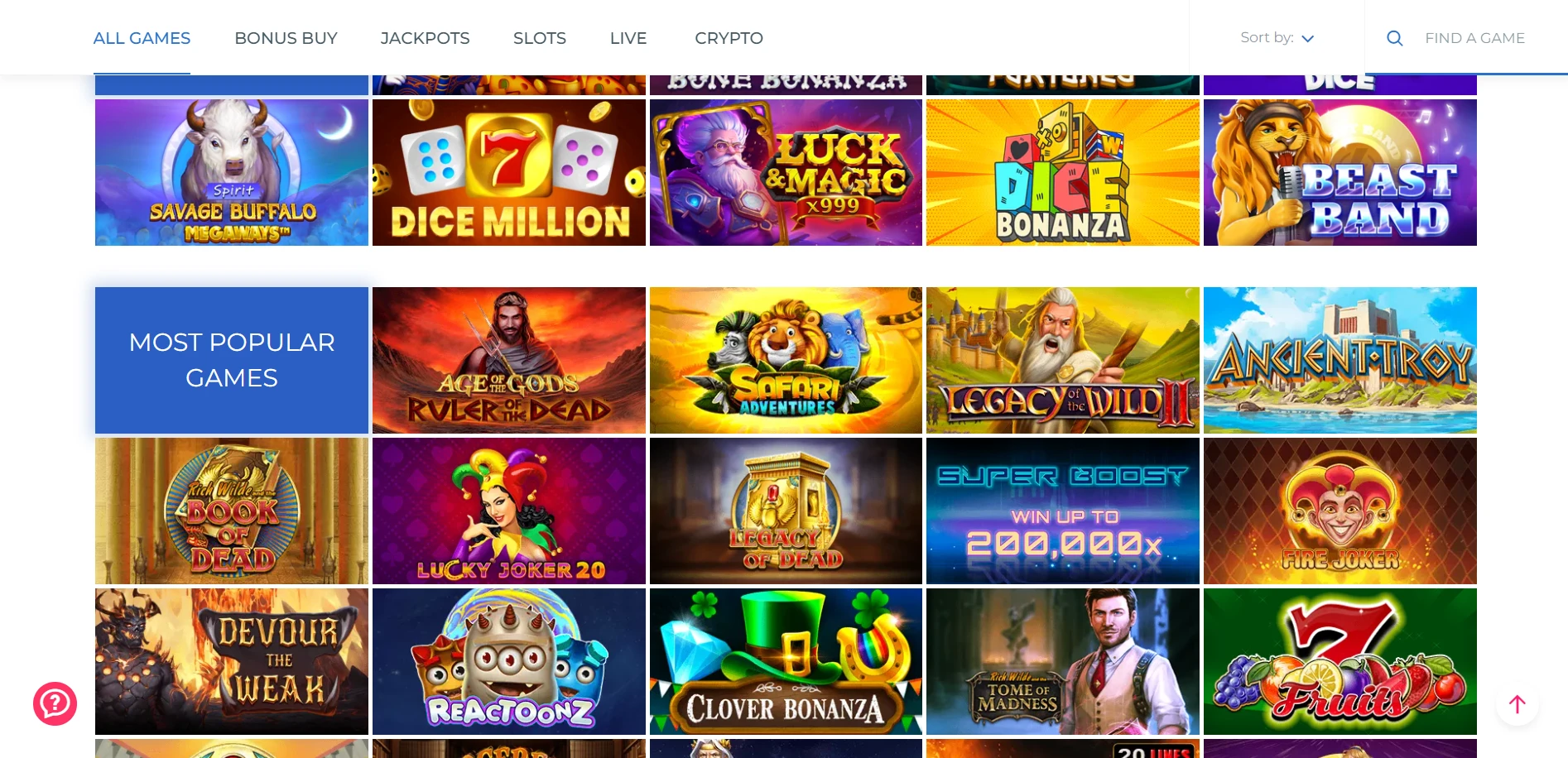 Surf Casino Screenshot