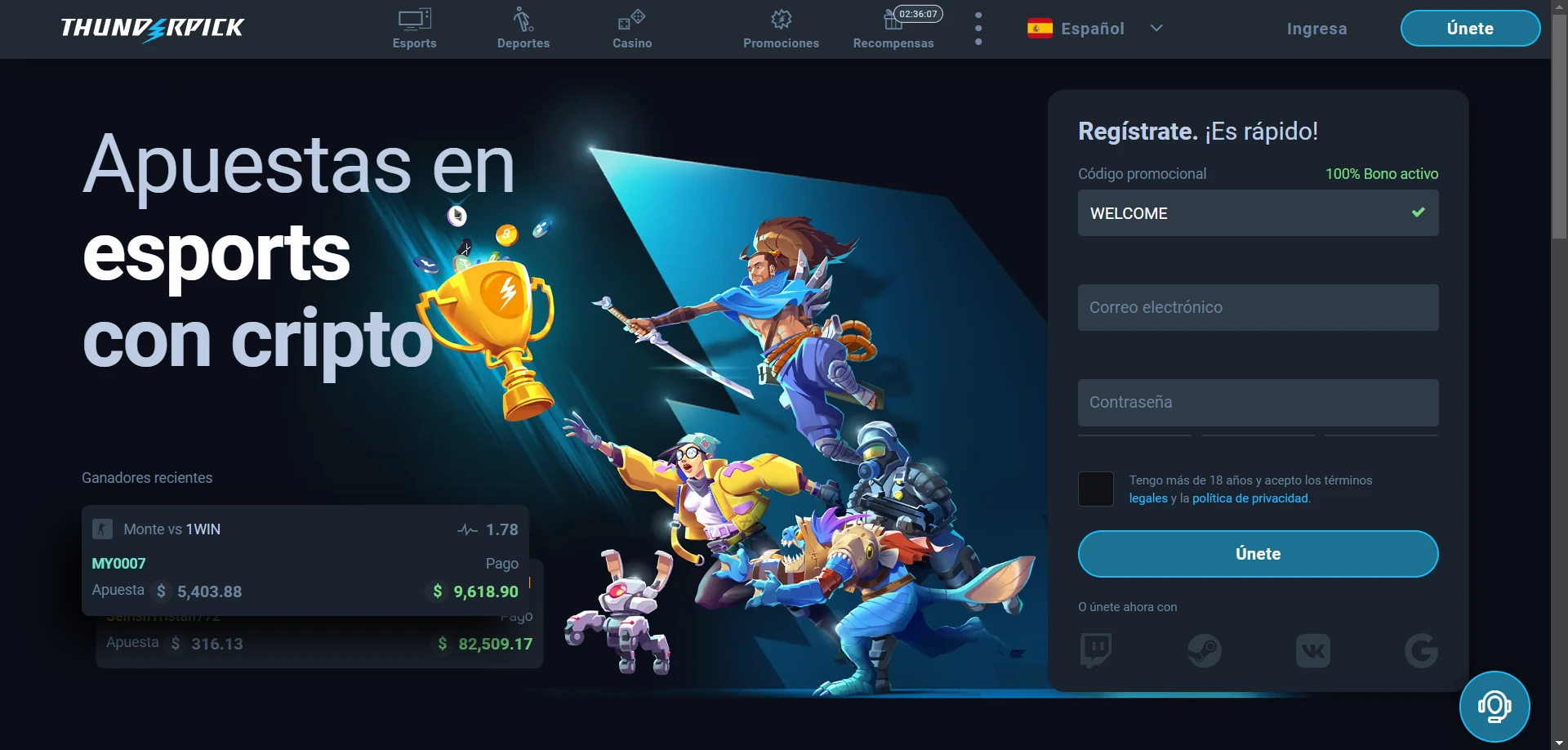 Thunderpick Casino
