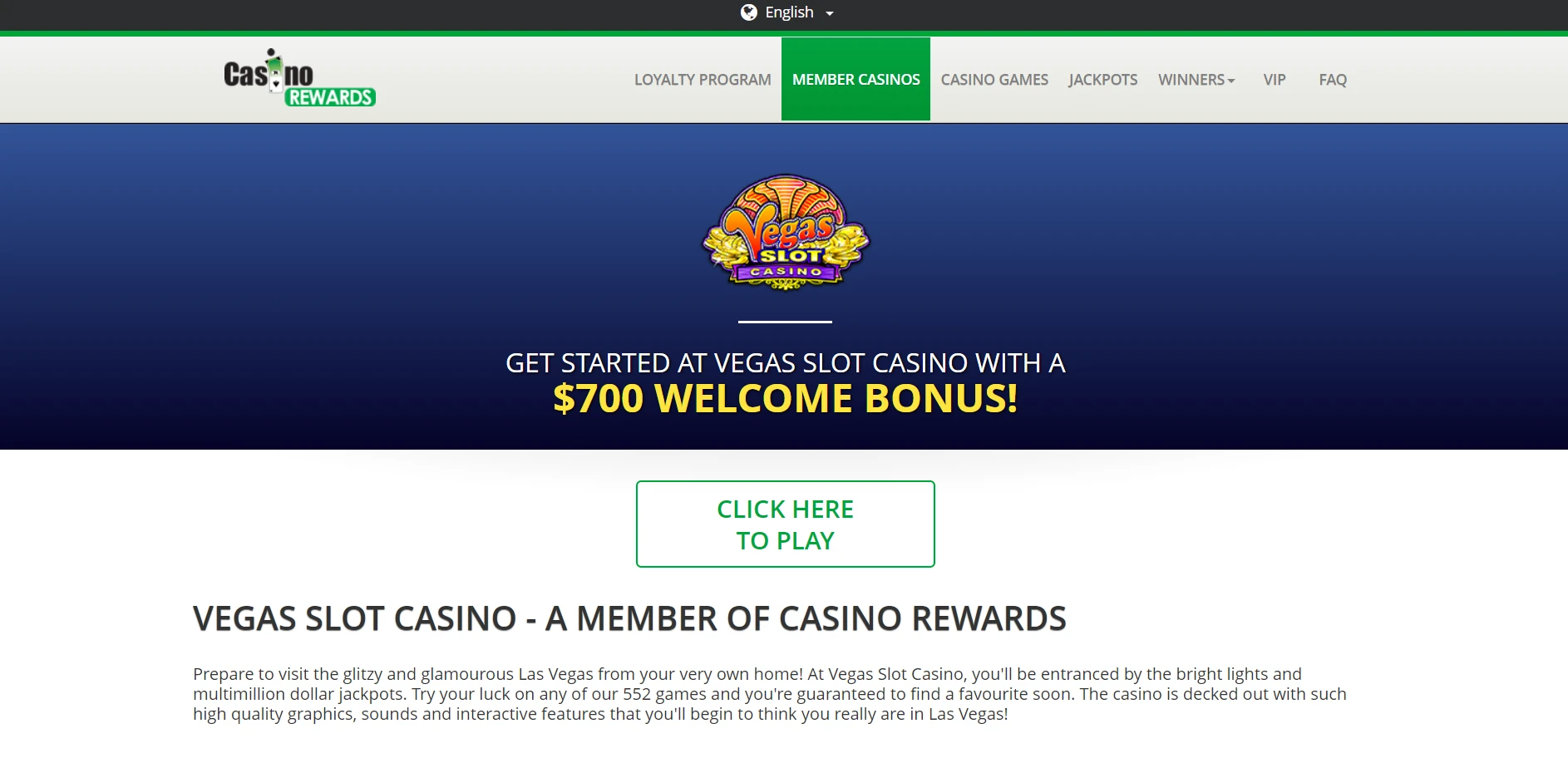 Vegas Slot Casino Screenshot