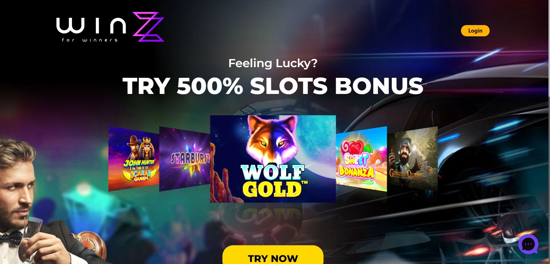 Winzz Casino Screenshot
