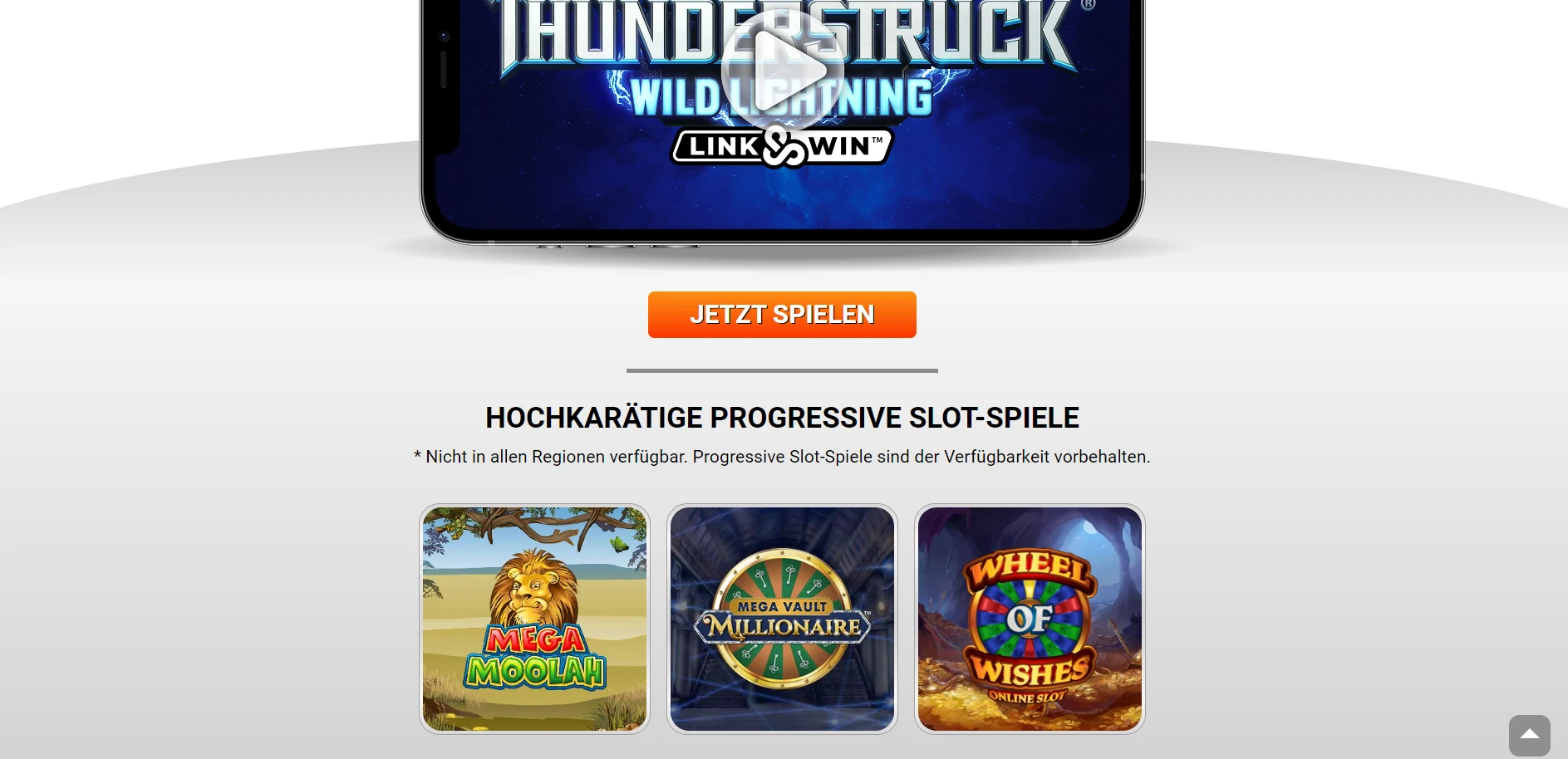 Zodiac Casino Screenshot