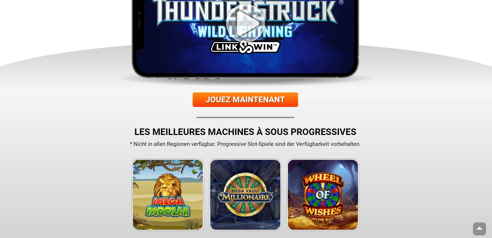 Zodiac Casino Screenshot
