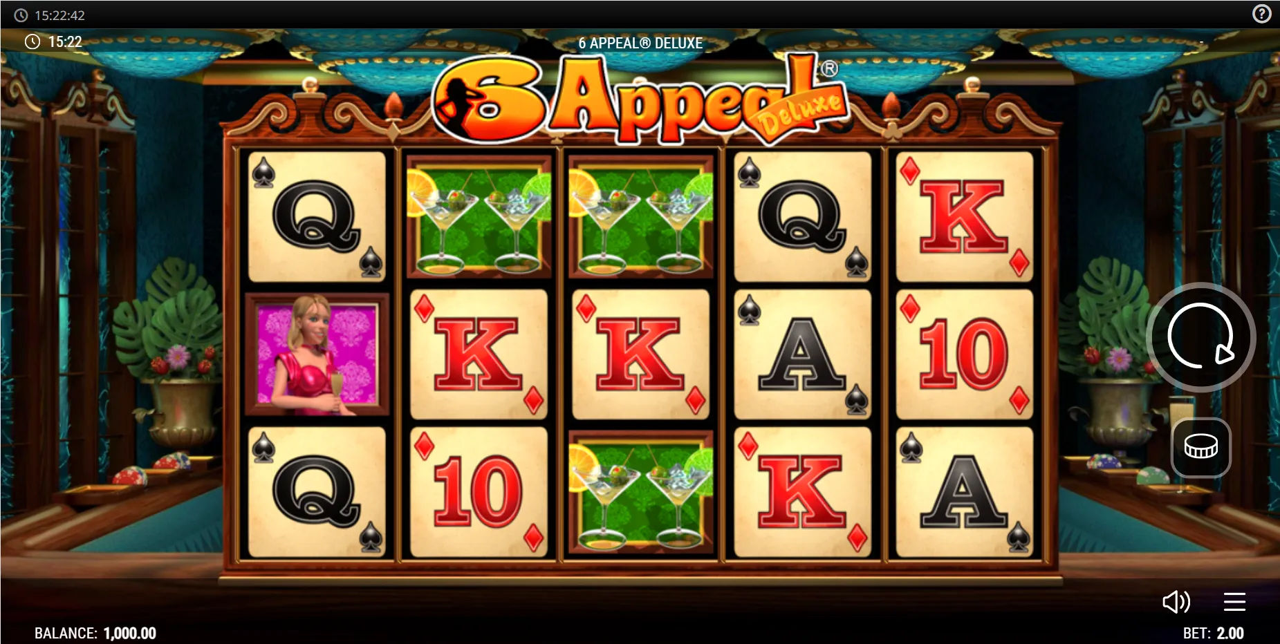 6 Appeal Deluxe Realistic Games Logo