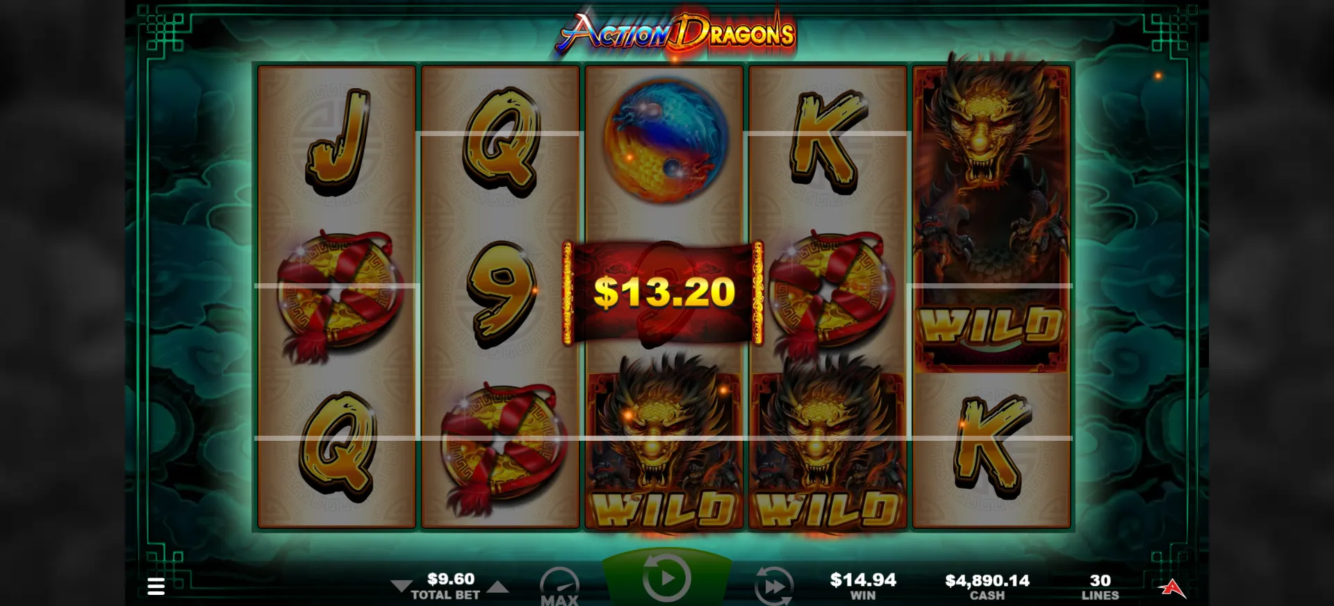 Action Dragons Ainsworth Screenshots