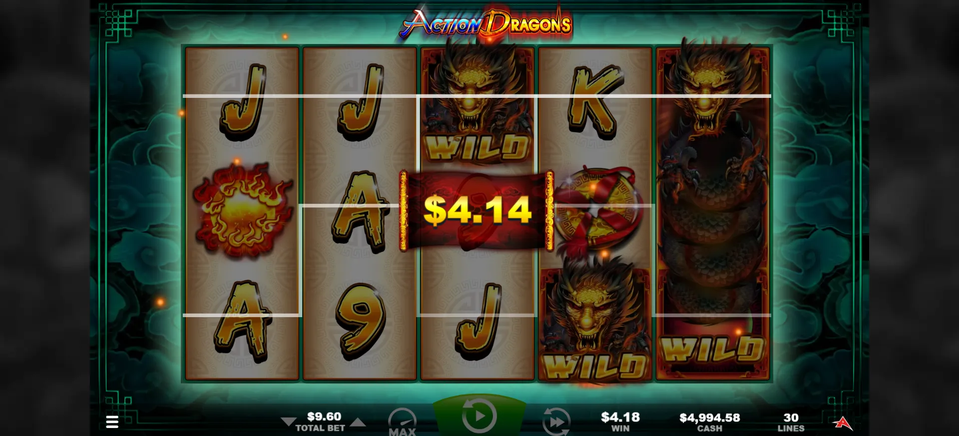Action Dragons Ainsworth Screenshots