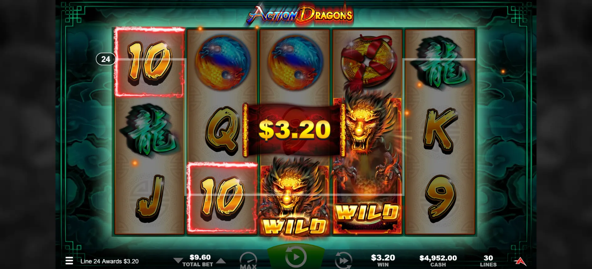 Action Dragons Ainsworth Screenshots