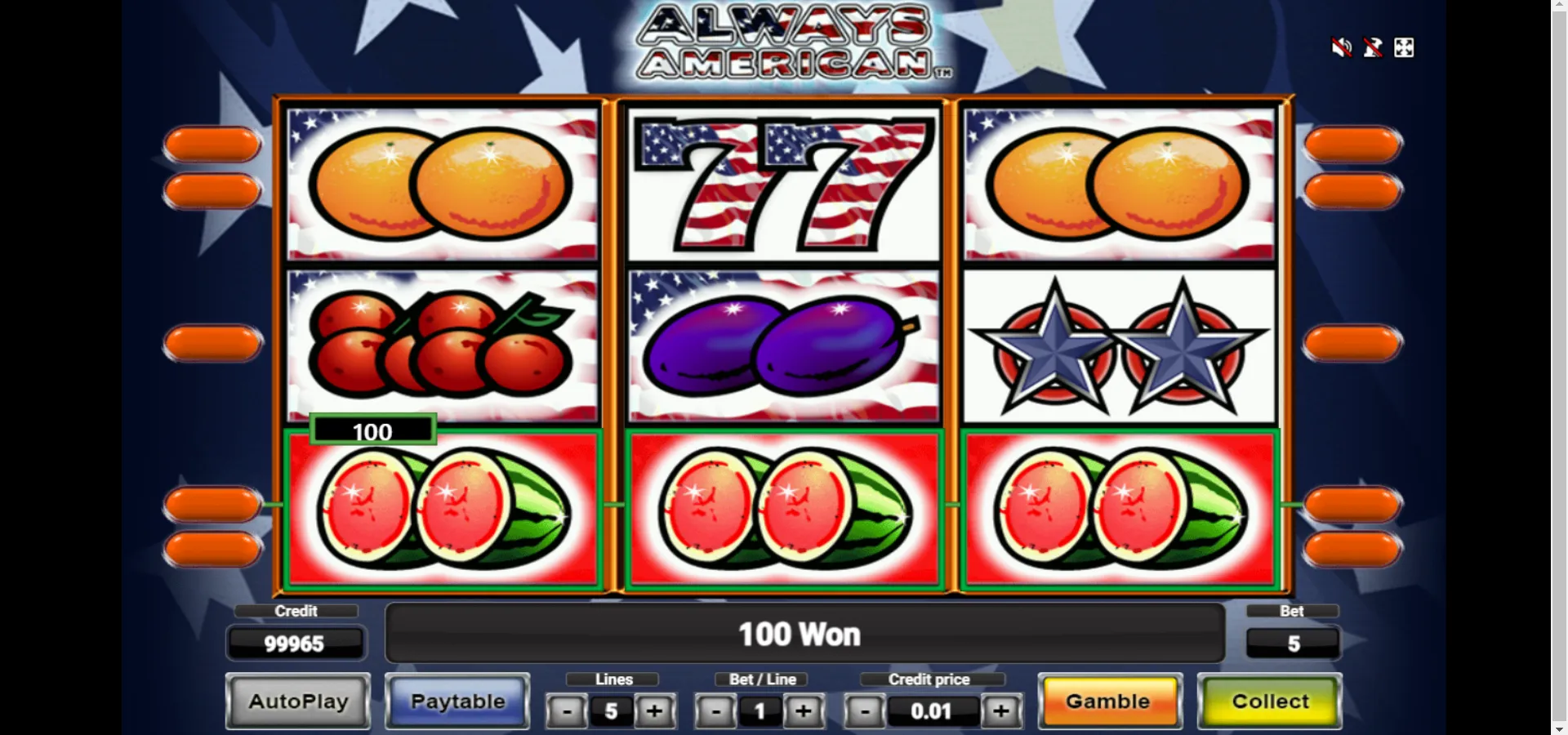 Always American Novomatic Screenshots