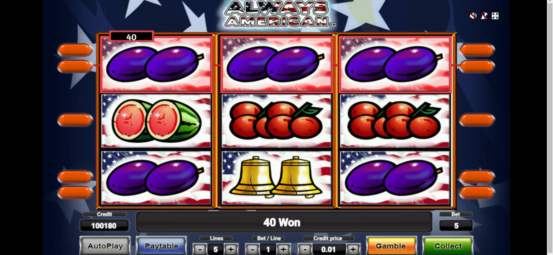 Always American Novomatic Screenshots