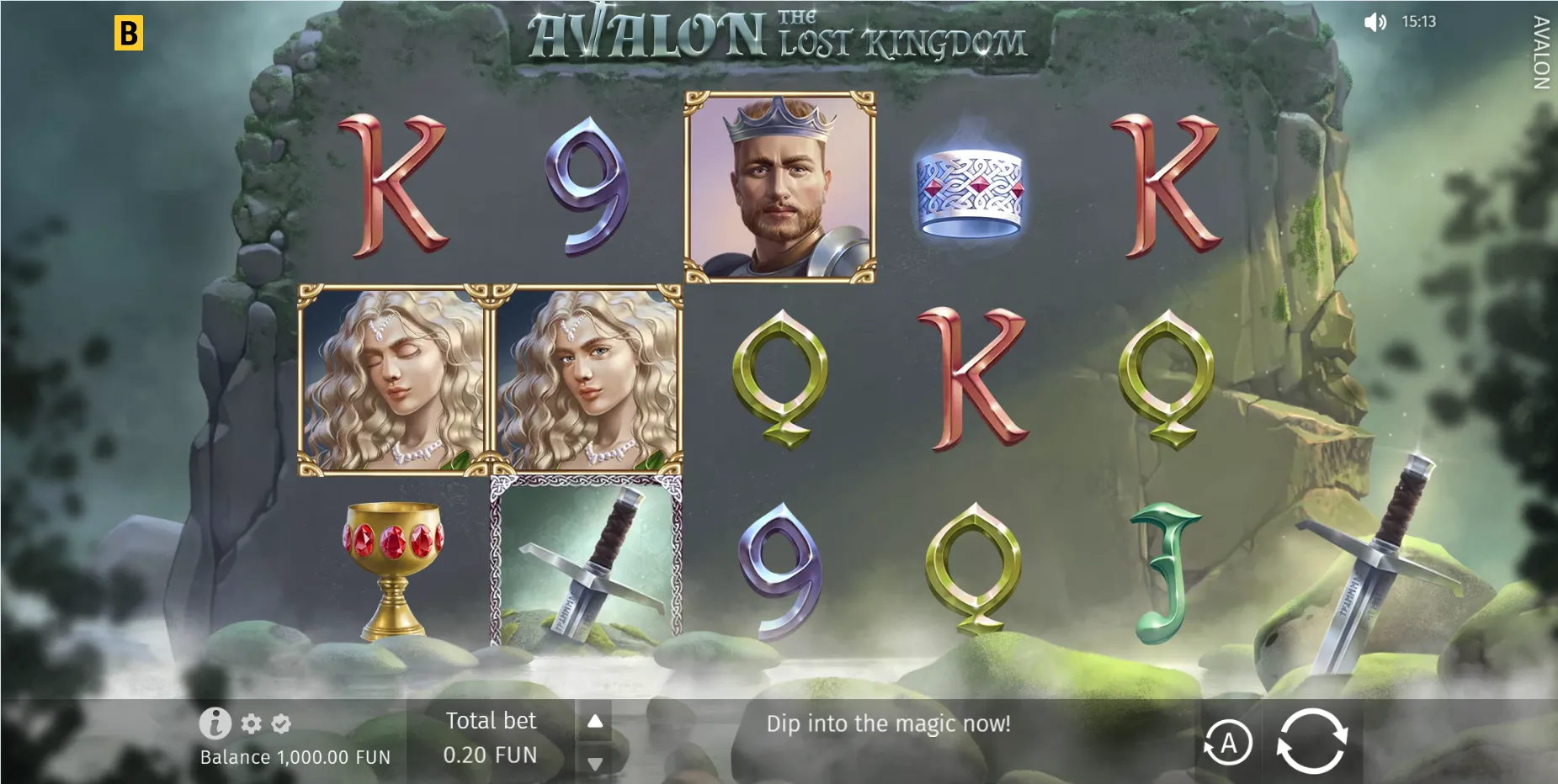 Avalon The Lost Kingdom Bgaming Logo