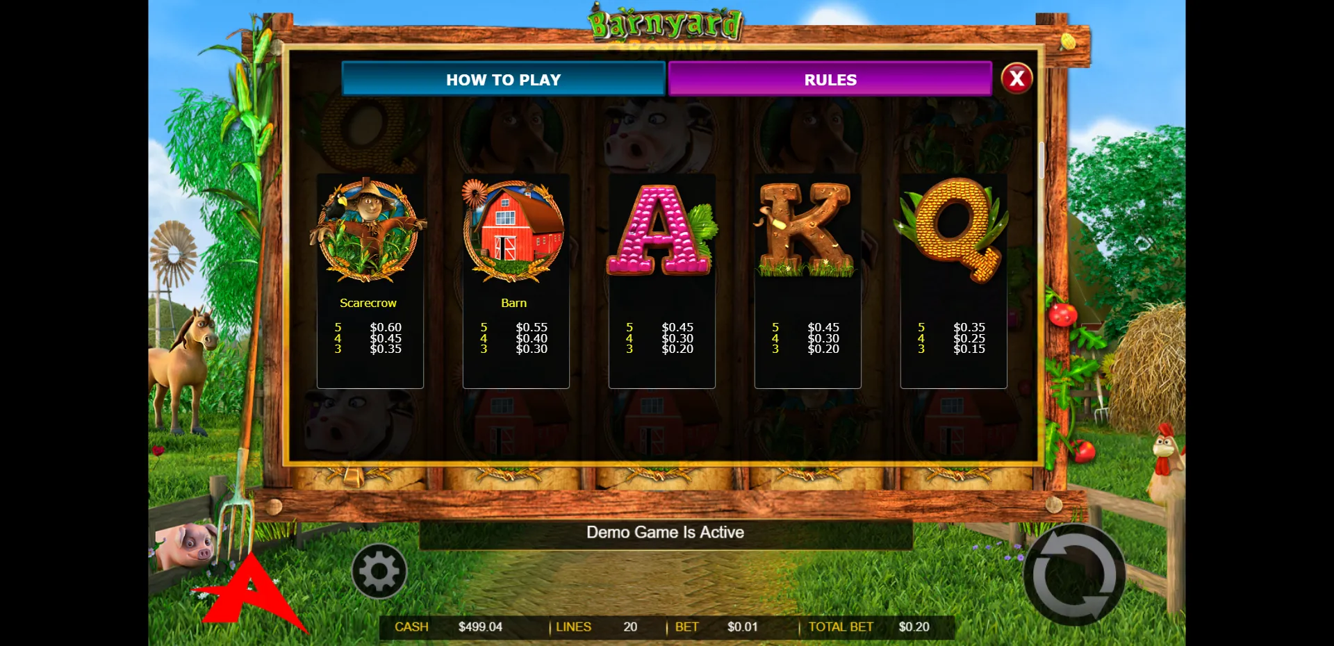 Barnyard Bonanza - Ainsworth